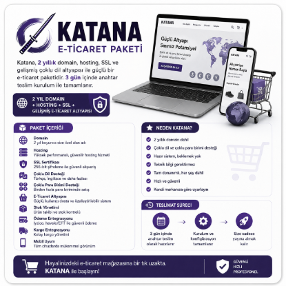 E-Ticaret - KATANA resmi